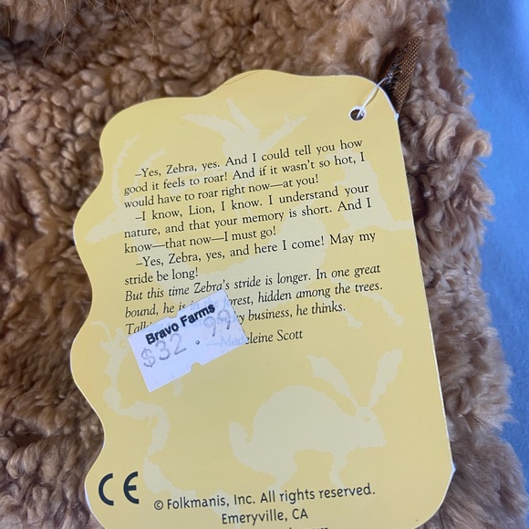 Lion hand puppet - Picture 4 of 5